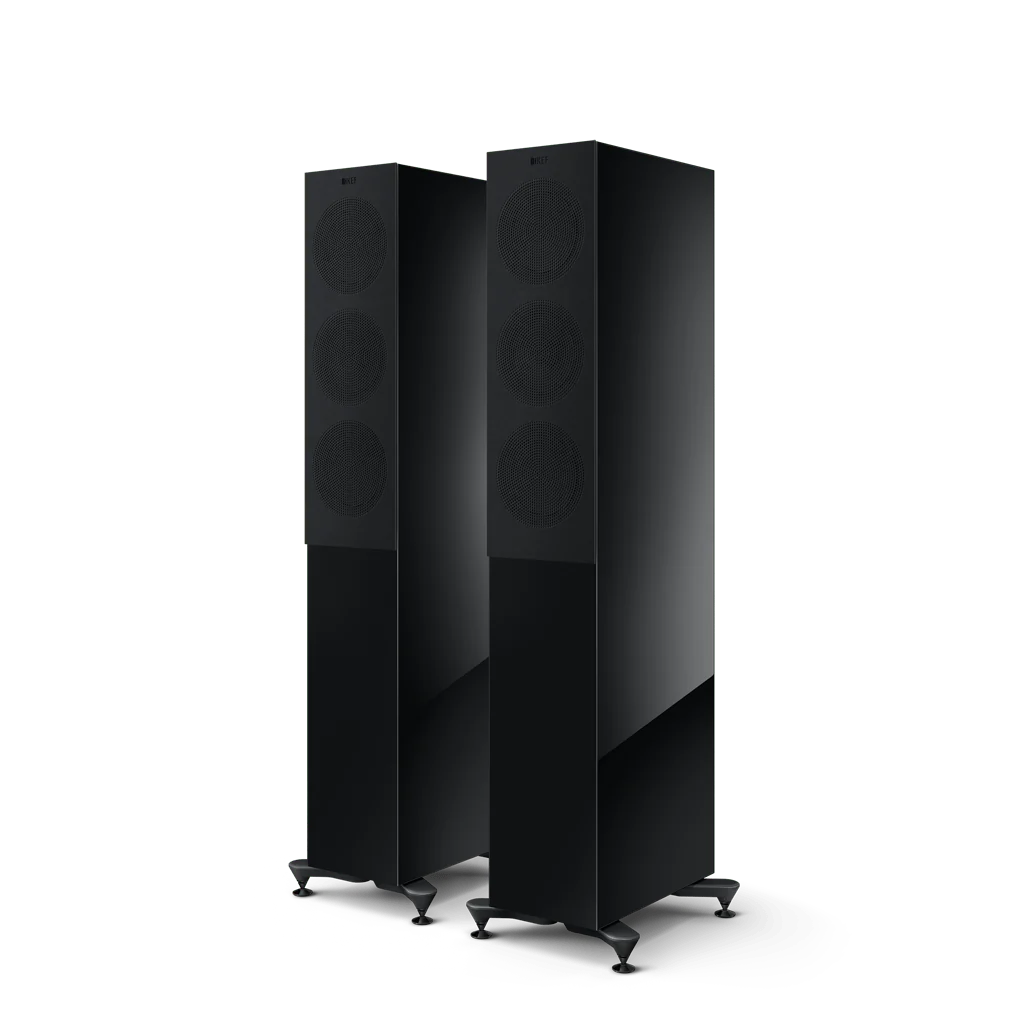 KEF R5 META GLOSS BLACK (ζεύγος)