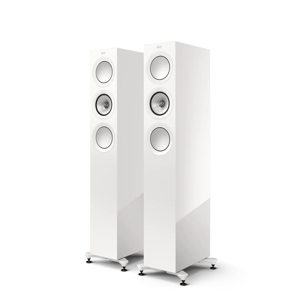 KEF R5 META WHITE (ζεύγος)