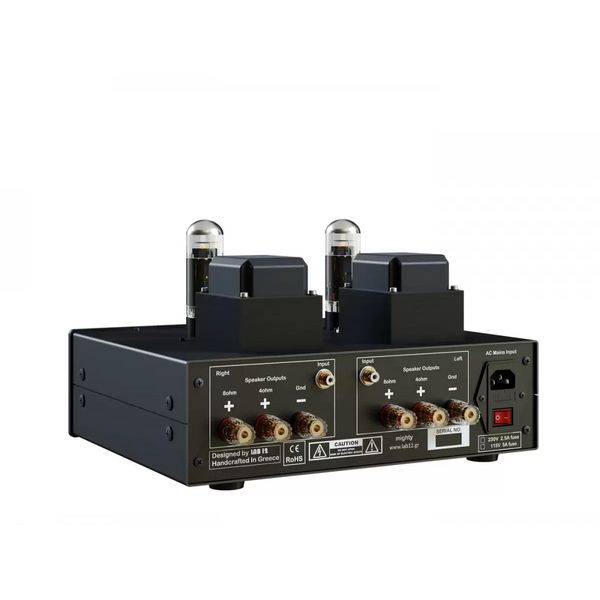 Ο Lab12 Mighty, κατασκευασμένος στην Ελλάδα, είναι ένας κορυφαίος Class A single-ended τελικός ενισχυτής 10W που προσφέρει φυσικό, άμεσο και συναρπαστικό ήχο με Triode/Ultra Linear λειτουργία και απόλυτο έλεγχο σε κάθε ηχείο. | Heavenaudio.gr