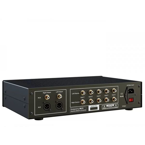 Ο Lab12 Pre1, κατασκευασμένος στην Ελλάδα, είναι ένας high-end Class A λαμπάτος προενισχυτής dual mono με λυχνίες 6922, τοροειδή τροφοδοσία και κορυφαία καθαρότητα ήχου για απαιτητικά συστήματα. | Heavenaudio.gr