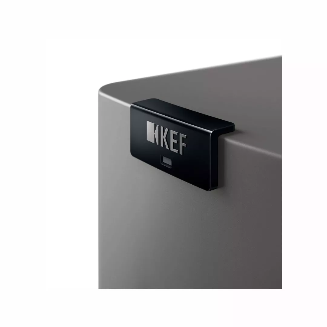 KEF LS60 Wireless HiFi Speakers Titanium Grey