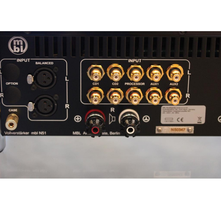 MBL N51 INTEGRATED BLACK / GOLD