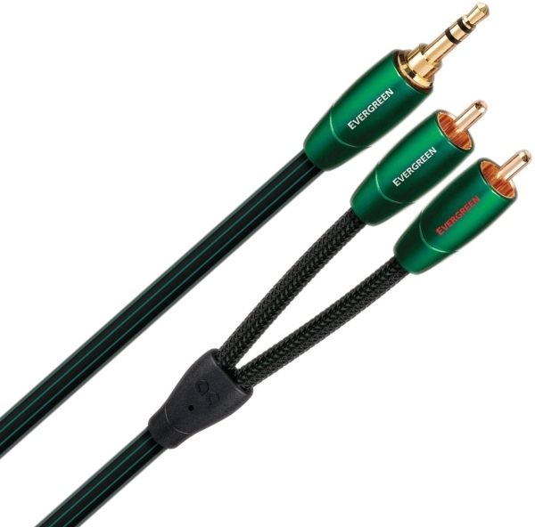 audioquest evergreen 1m 3.5mm to rca heaven audio