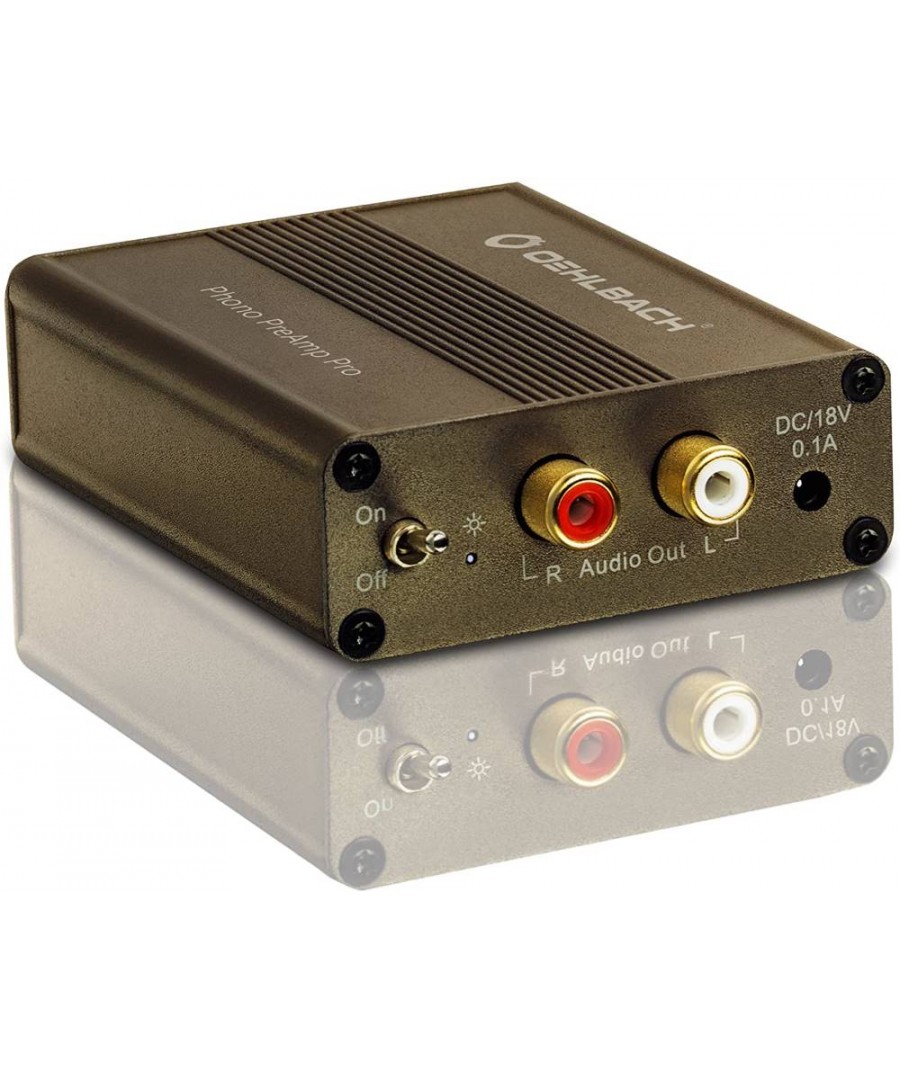 Oehlbach Phono PreAmp Pro Προενισχυτής Phono για MM / MC (Τεμάχιο)