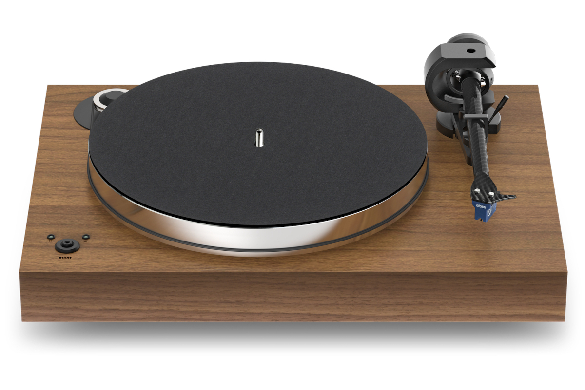 Project X8 walnut / ortofon quintet blue