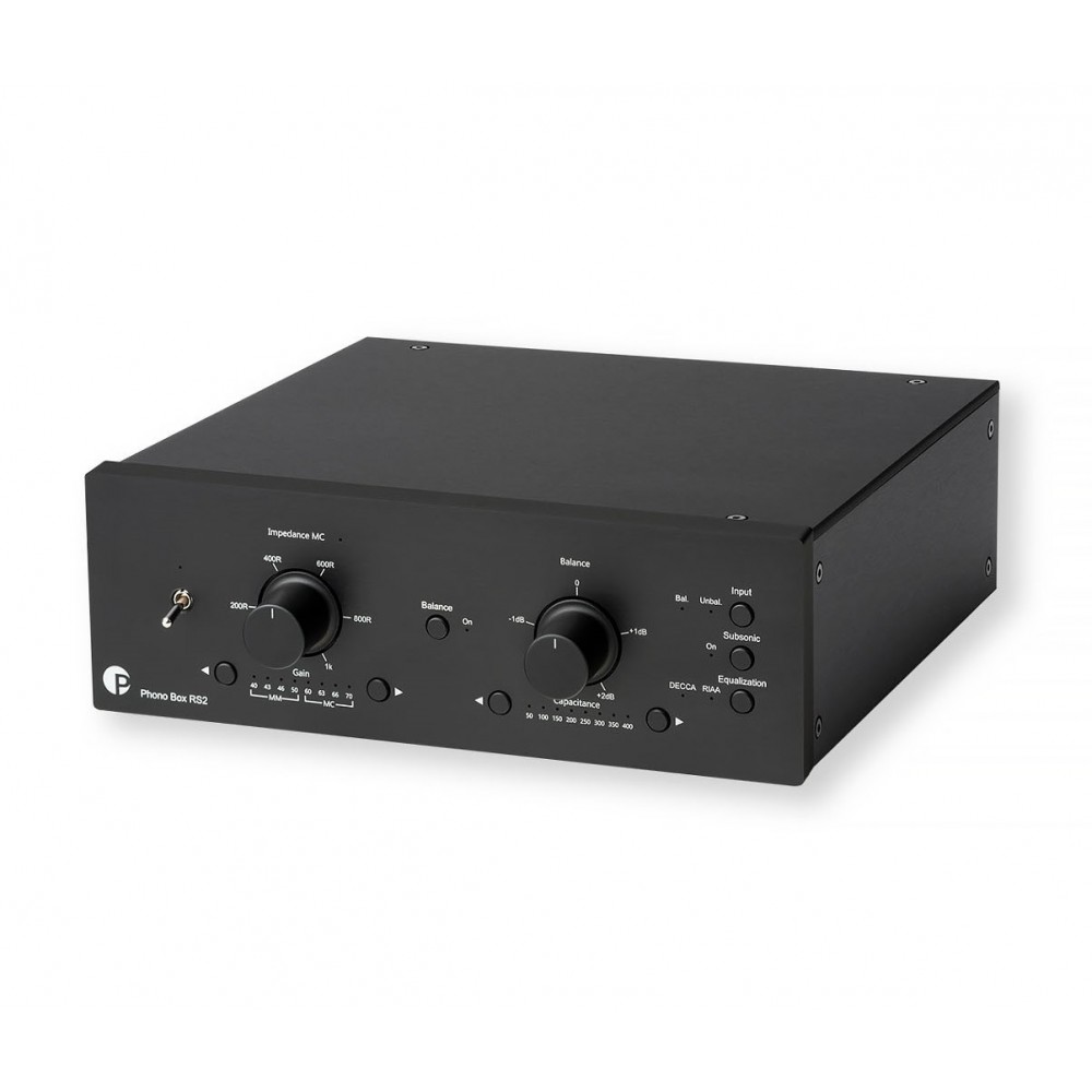 PHONO BOX RS-2 BLACK                 