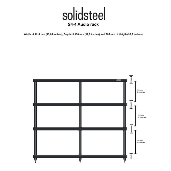 Solidsteel S4-4 Black