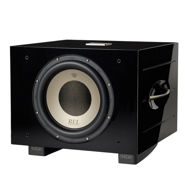 Το κορυφαίο subwoofer REL S/850 προσφέρει 850 W Class D ισχύ, 12” CarbonAlloy™ οδηγό & 12” παθητικό ακτινοβολητή για βαθύ, ακριβές μπάσο και απόλυτο έλεγχο. Ιδανικό για μεσαίους & μεγάλους χώρους.