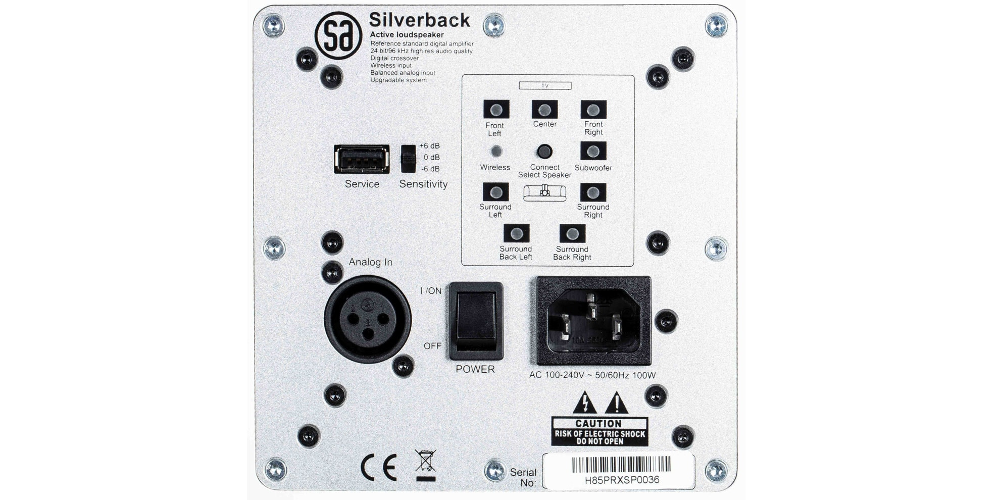 System Audio Legend 10 silverback  heaven audio