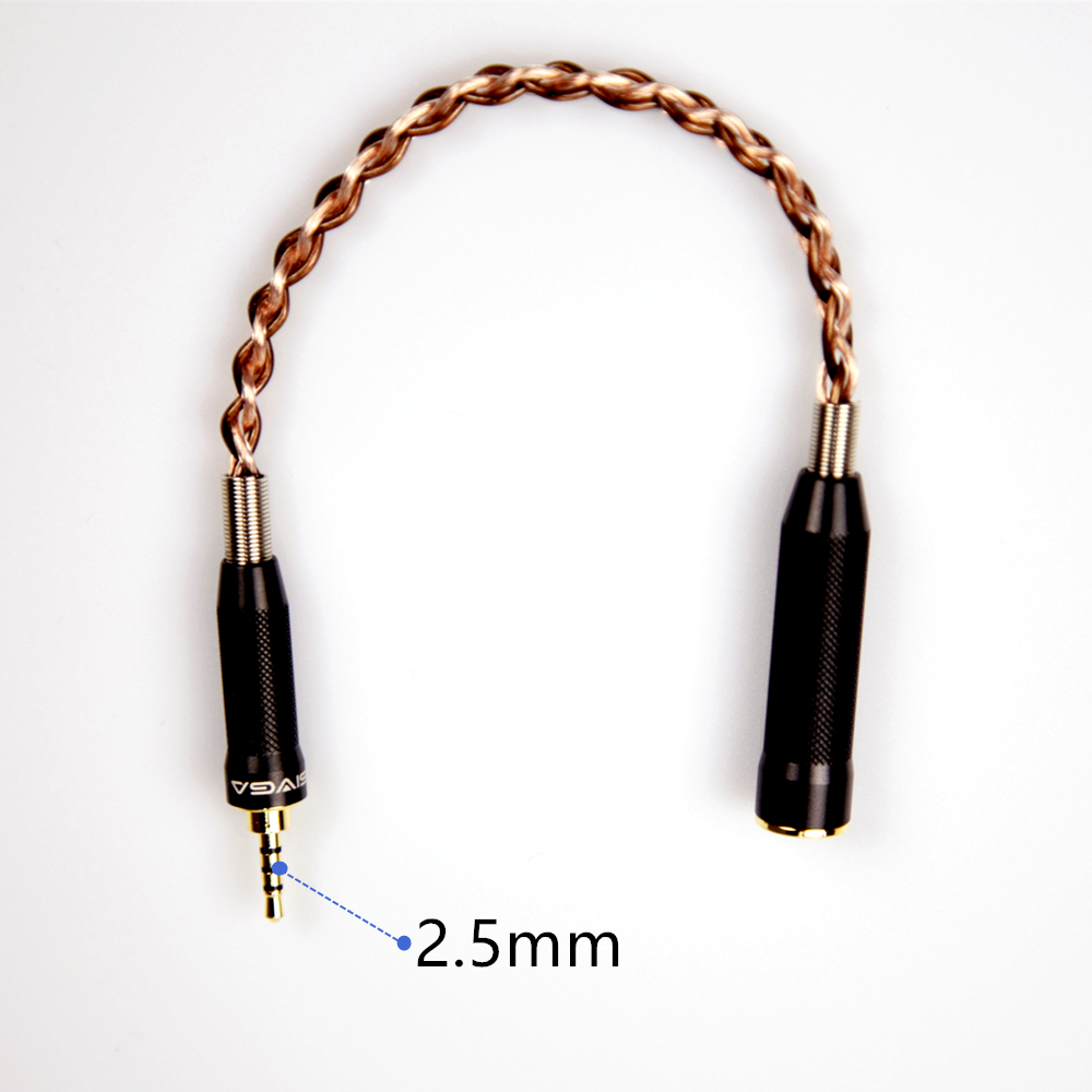 Sivga Audio adaptor for PII 2.5mm balance male to 4.4mm balance female