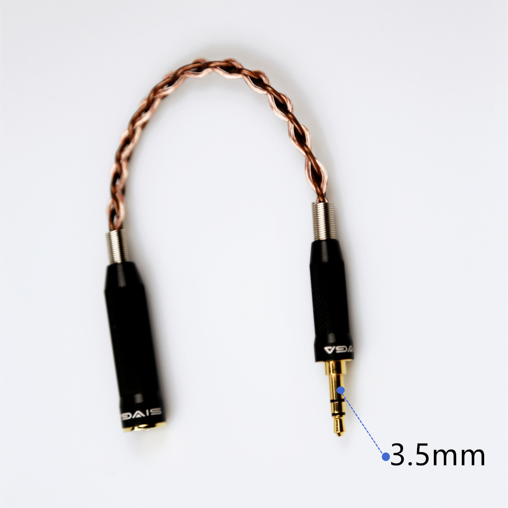 Sivga Audio adaptor for SV023 -6N OCC 3.5mm male to 4.4mm balance female