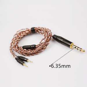 Sivga Audio PII headphone cable -6N OCC 6.35mm plug -1.8M