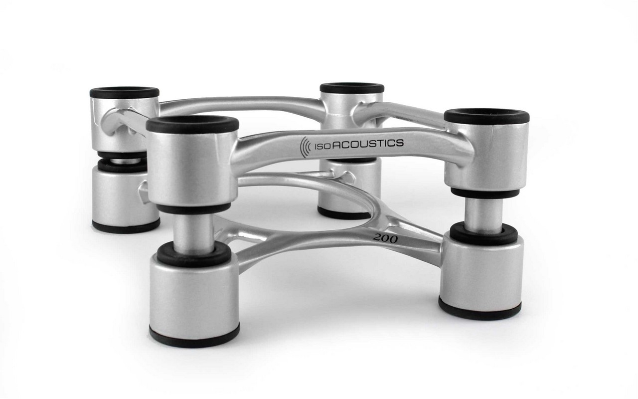 IsoAcoustics Aperta 200 Silver (Ζεύγος)