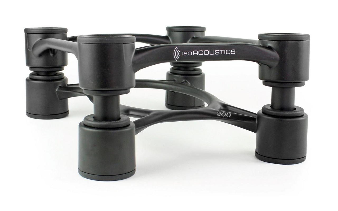 IsoAcoustics Aperta 200 Black (Ζεύγος)