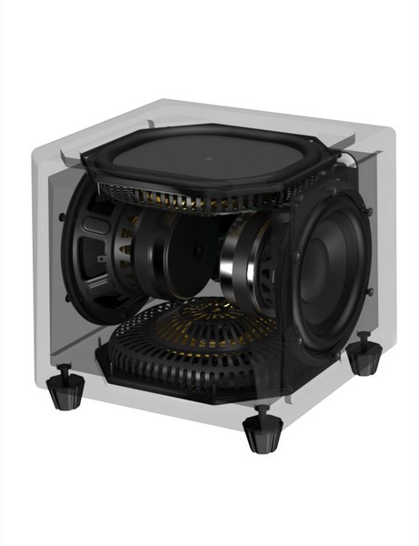  το SuperSub XXL
 συνδυάζει τεχνολογία αιχμής και πατενταρισμένο σύστημα διπλού-πλάνου, αδρανειακά ισχυροποιημένων οδηγών, για να προσφέρει μια μοναδική ηχητική εμπειρία. 