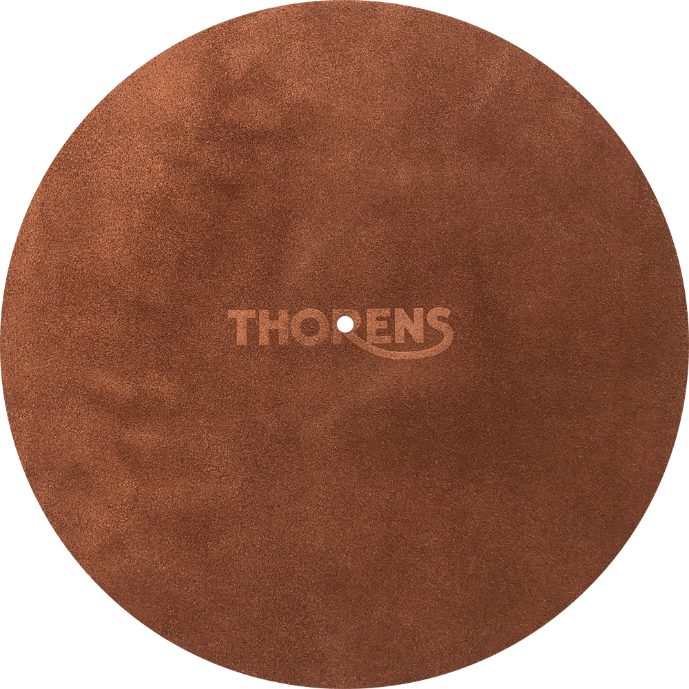 Thorens leather mat brown