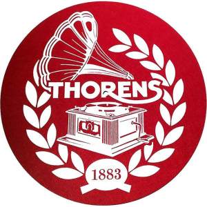 Thorens Κάλυμμα Πλατό Ματ Logo white