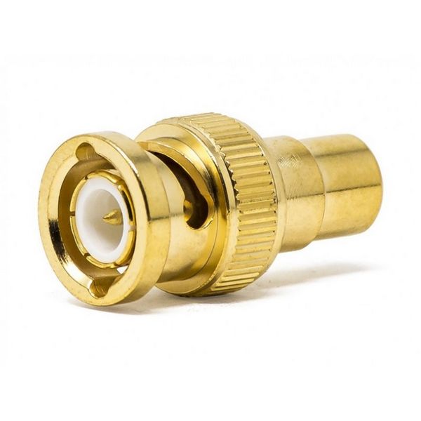 Audioquest Μετατροπέας RCA male σε BNC female Χρυσό