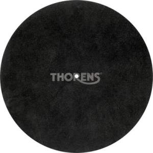 Thorens leather mat black