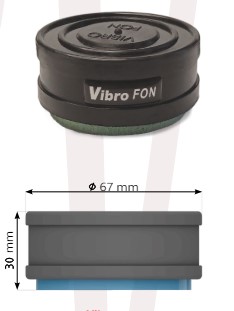 Vibro-Fon BLUE - SET OF 4