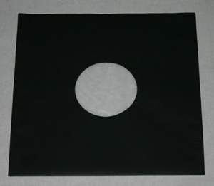 Simply Analog LP 12” Antistatic Inner Sleeves black pack of 25 HEAVEN AUDIO