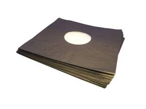 Simply Analog LP 12” Antistatic Inner Sleeves black pack of 25 HEAVEN AUDIO