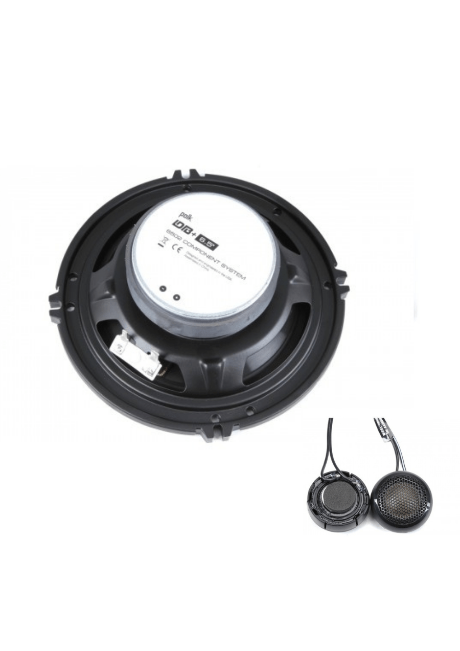 Polk Audio DB6502 Ηχεία Αυτοκινήτου - Σκάφους 6.5" 100W RMS (Ζευγάρι)