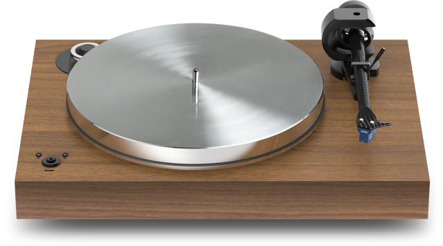 Project X8 walnut / ortofon quintet blue